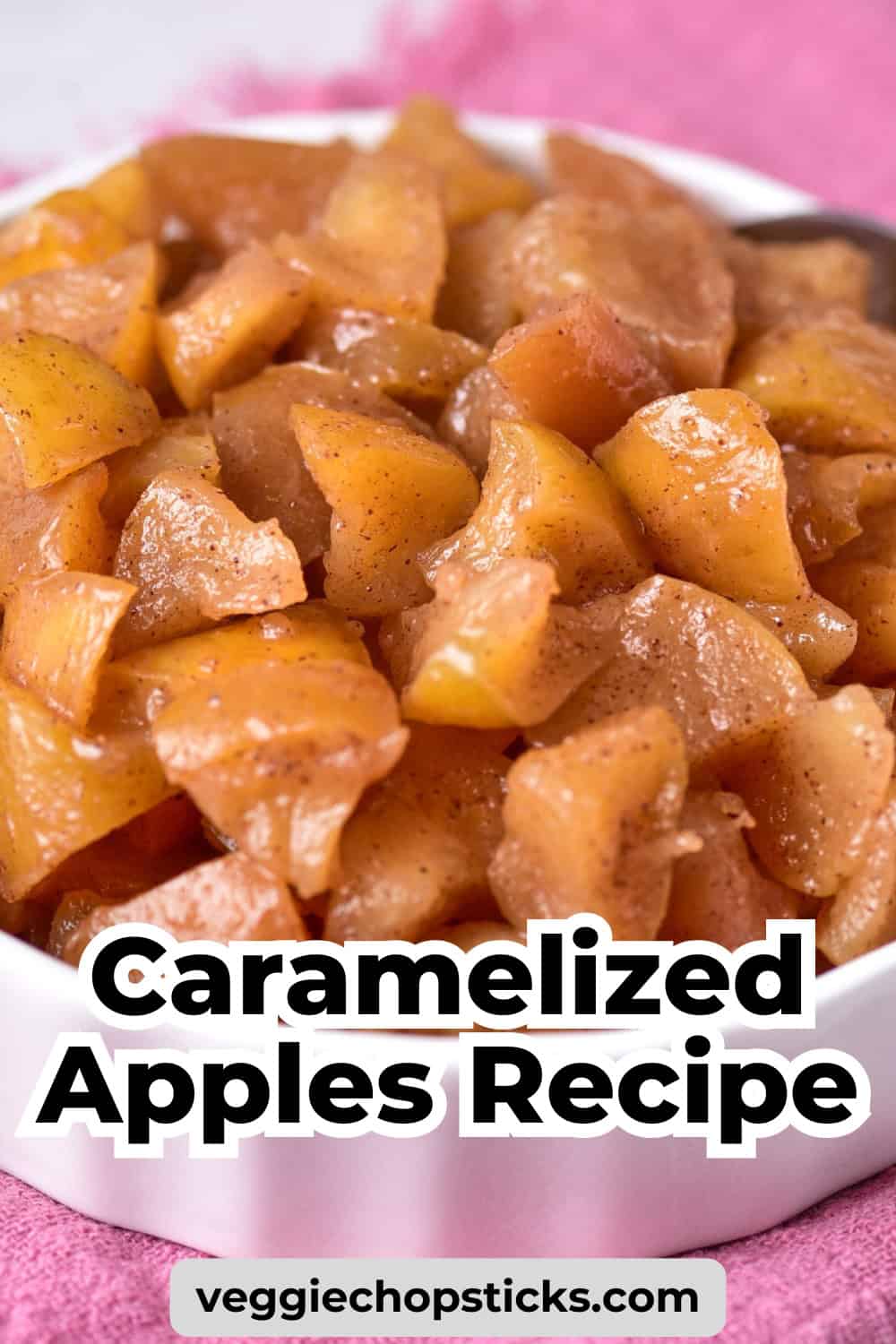 Caramelized Apples pin.