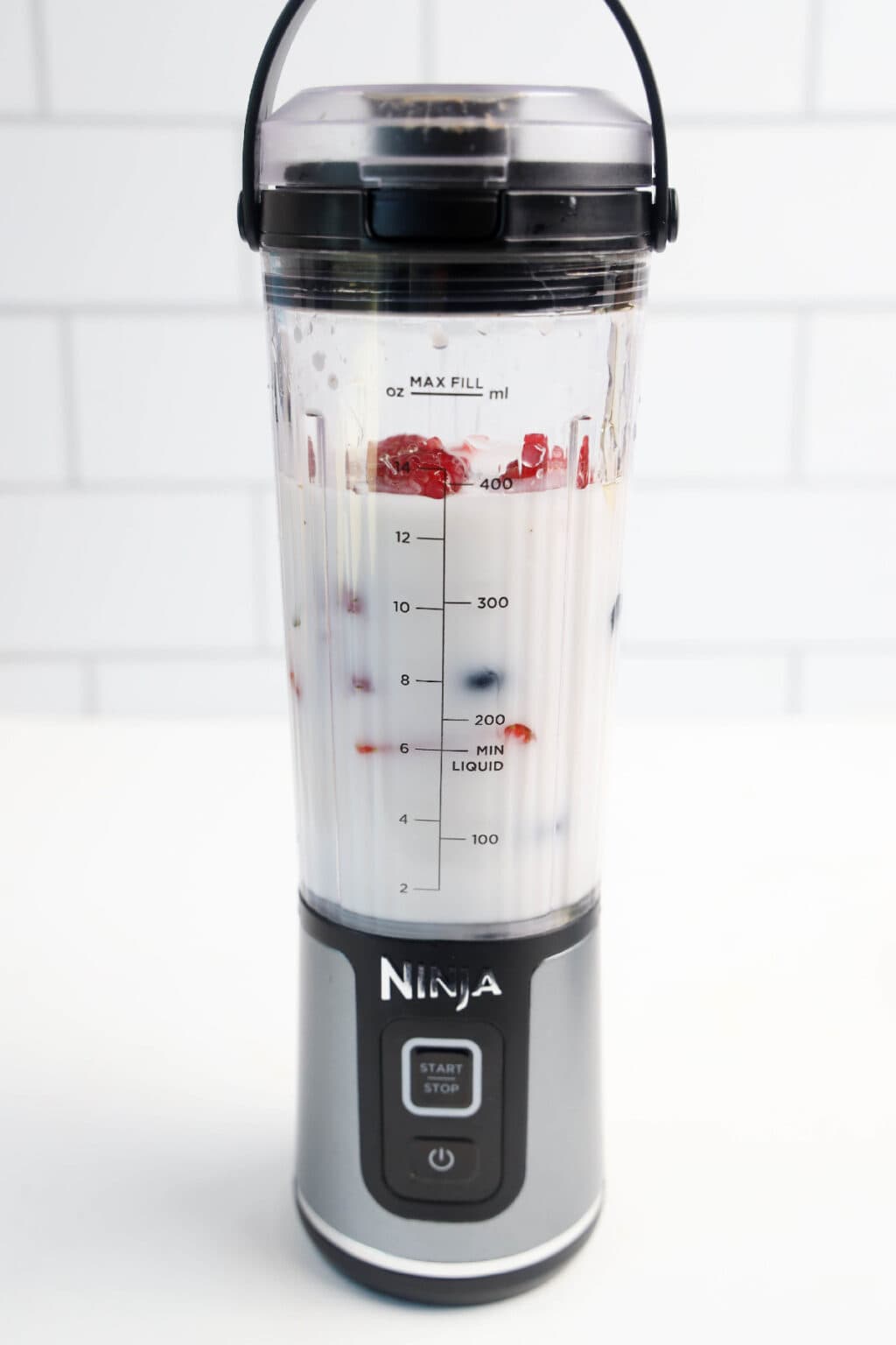 Vegan Triple Berry Smoothie with Fresh Berries - Veggie Chopsticks