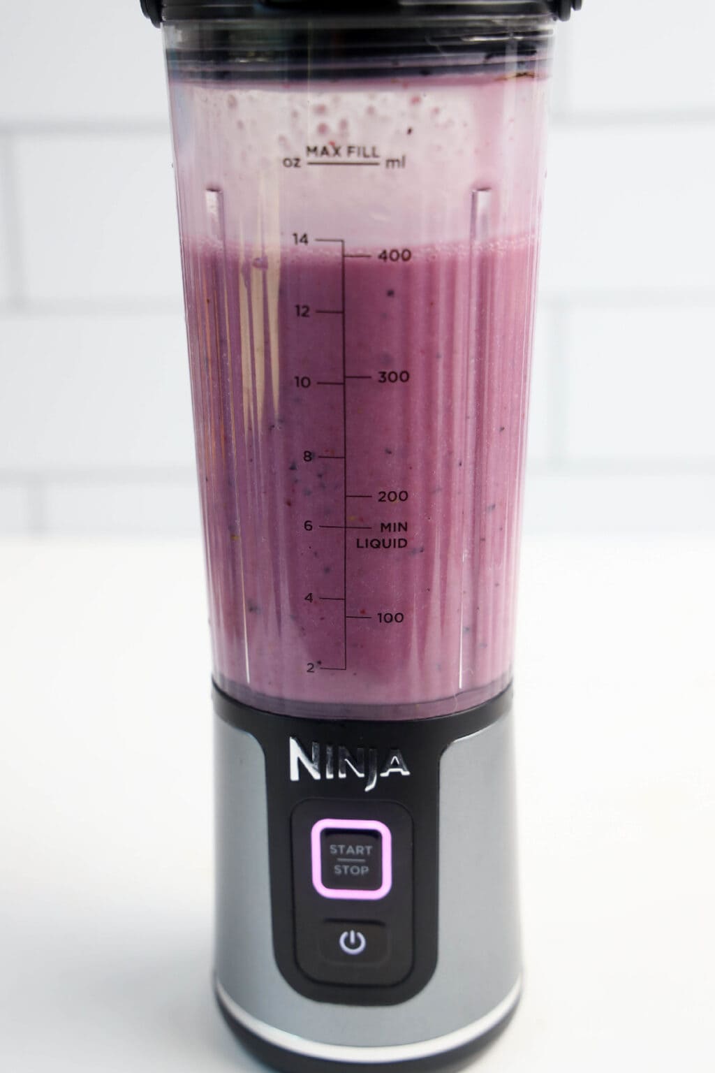 Vegan Triple Berry Smoothie with Fresh Berries - Veggie Chopsticks