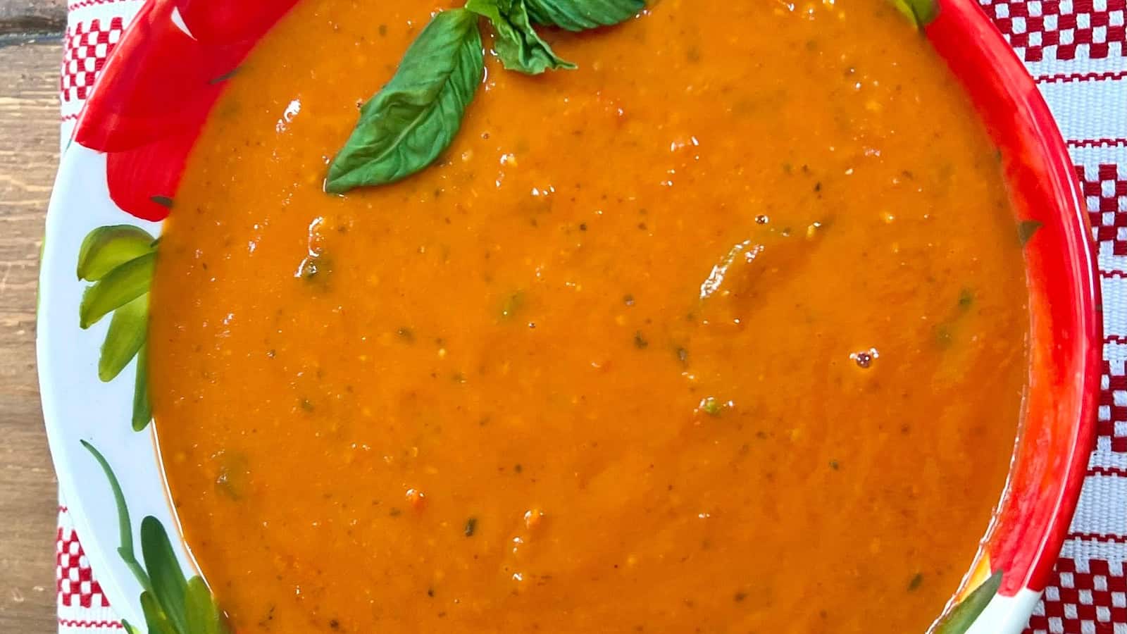 Homemade cherry tomato sauce simmered until rich and flavorful.